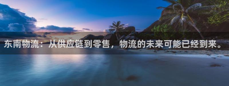 旺财28的平台：东南物流：从供应链到