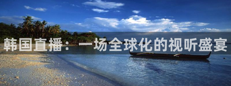 jrkan纬来直播nba：韩国直播：一场全球化的视听盛宴